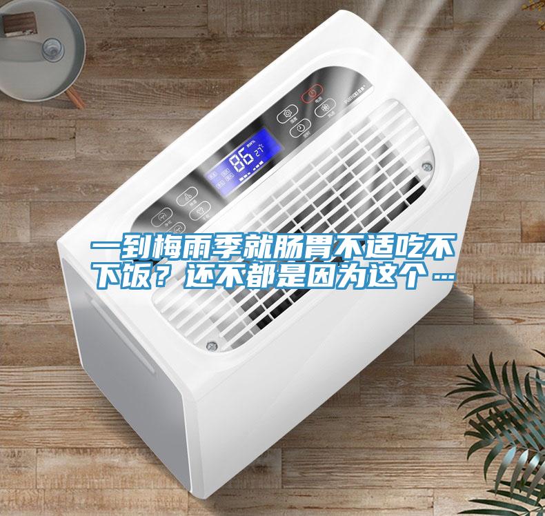 一到梅雨季就腸胃不適吃不下飯？還不都是因?yàn)檫@個(gè)…