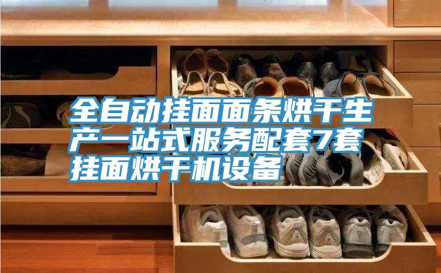 全自動掛面面條烘干生產(chǎn)一站式服務(wù)配套7套掛面烘干機(jī)設(shè)備