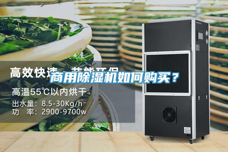 商用除濕機如何購買？