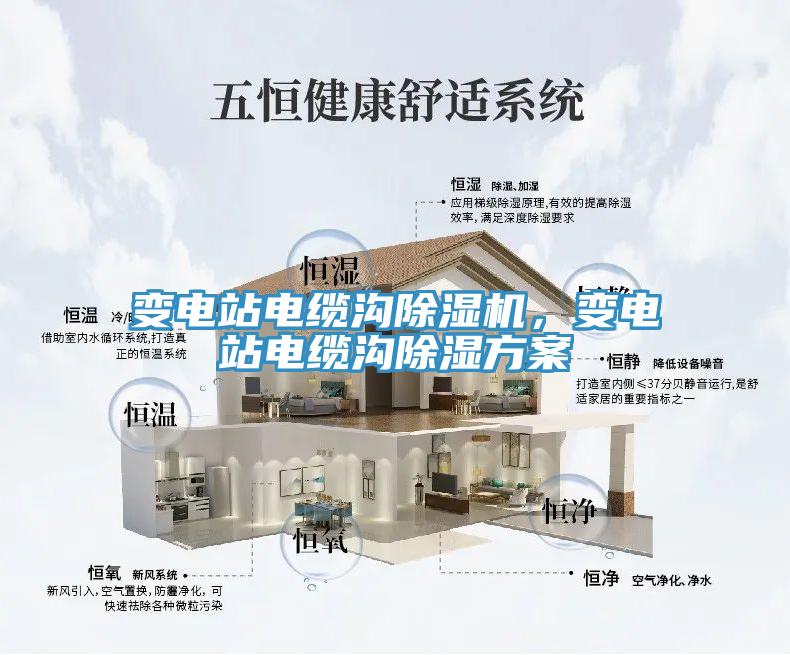 變電站電纜溝除濕機(jī)，變電站電纜溝除濕方案