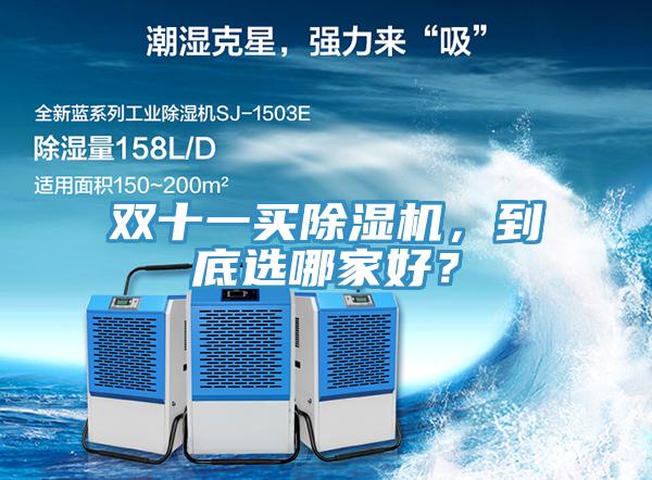 雙十一買除濕機(jī)，到底選哪家好？