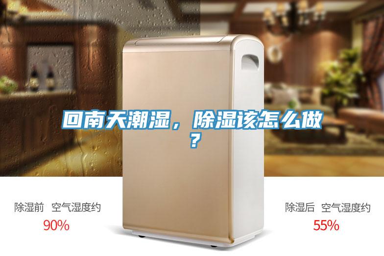 回南天潮濕，除濕該怎么做？
