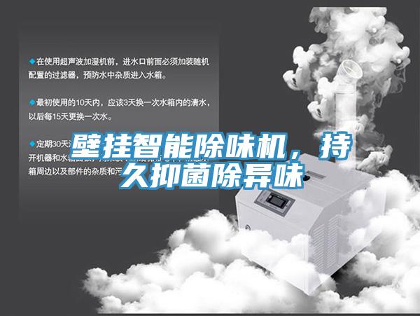 壁掛智能除味機(jī)，持久抑菌除異味