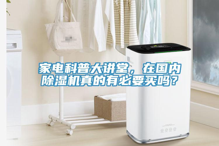 家電科普大講堂，在國(guó)內(nèi)除濕機(jī)真的有必要買嗎？