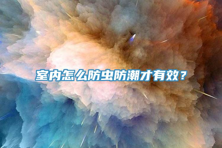 室內(nèi)怎么防蟲防潮才有效？