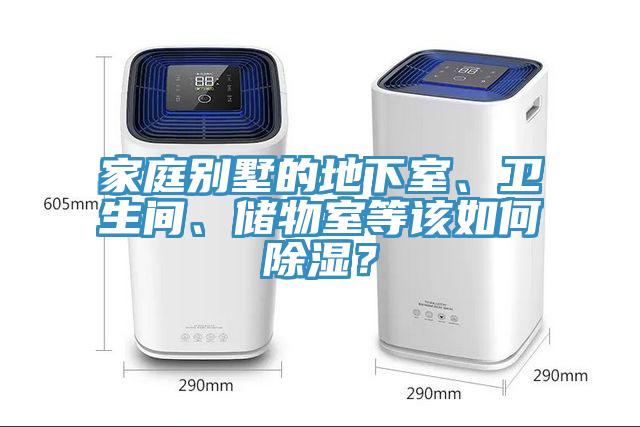 家庭別墅的地下室、衛(wèi)生間、儲(chǔ)物室等該如何除濕？
