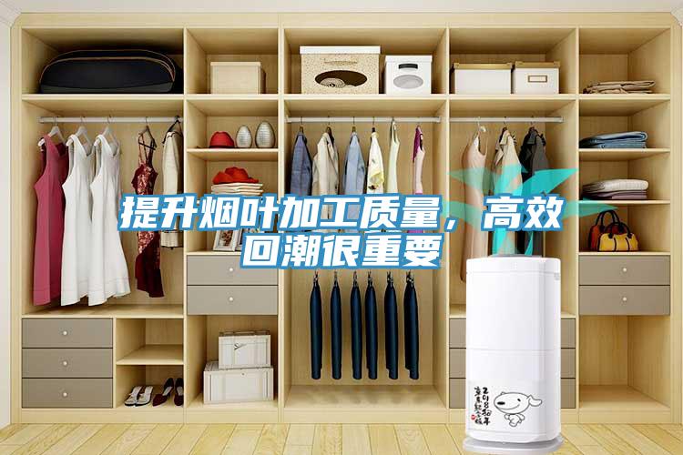 提升煙葉加工質(zhì)量，高效回潮很重要