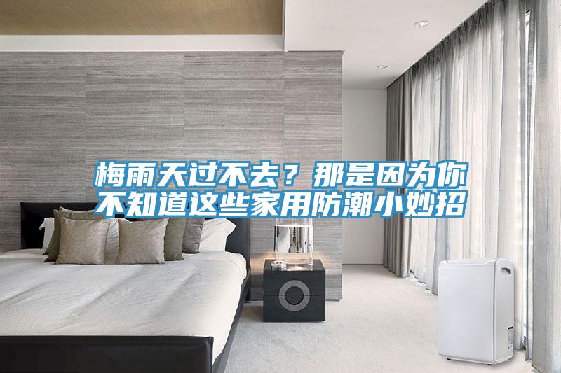 梅雨天過不去？那是因?yàn)槟悴恢肋@些家用防潮小妙招