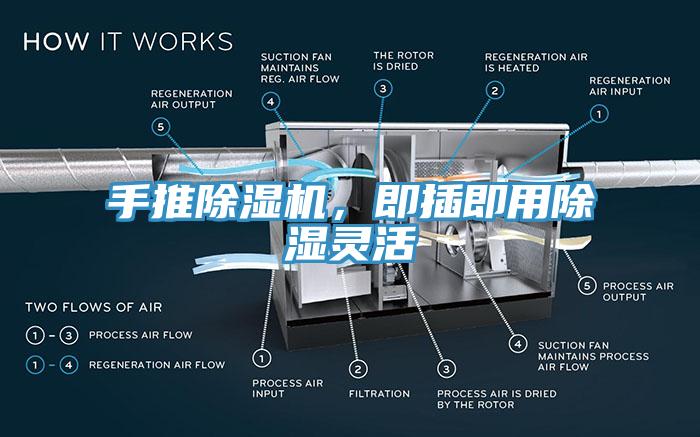 手推除濕機，即插即用除濕靈活
