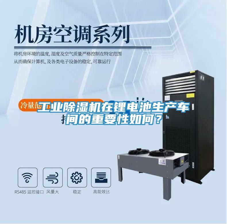 工業(yè)除濕機(jī)在鋰電池生產(chǎn)車(chē)間的重要性如何？