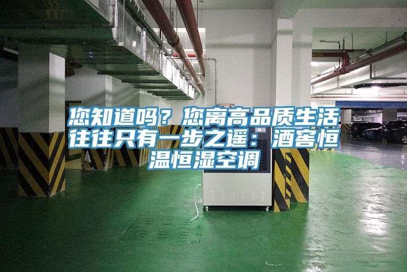 您知道嗎？您離高品質(zhì)生活往往只有一步之遙：酒窖恒溫恒濕空調(diào)