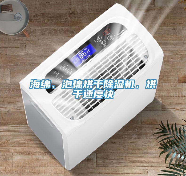 海綿、泡棉烘干除濕機，烘干速度快