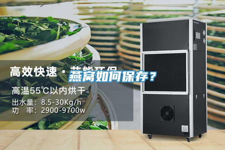 燕窩如何保存？