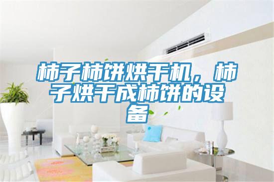 柿子柿餅烘干機，柿子烘干成柿餅的設備