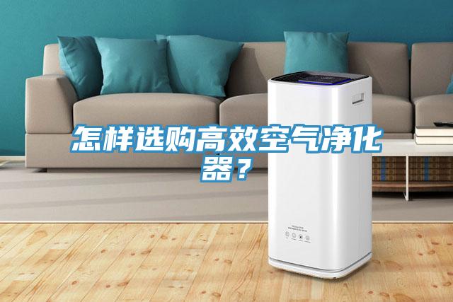 怎樣選購(gòu)高效空氣凈化器？