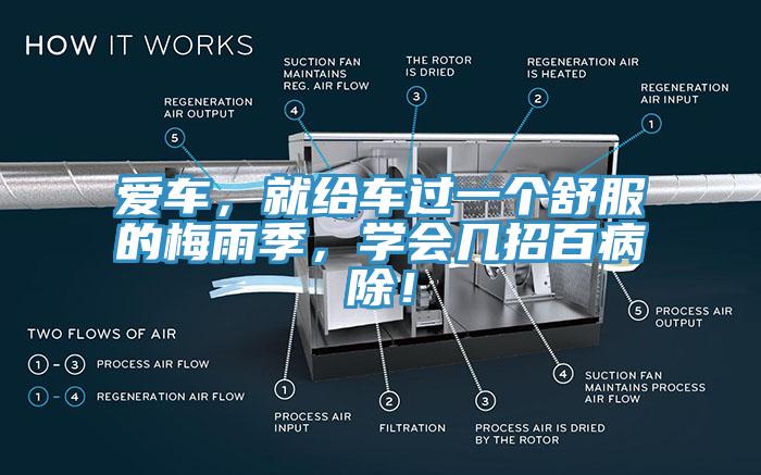 愛車，就給車過一個舒服的梅雨季，學(xué)會幾招百病除！