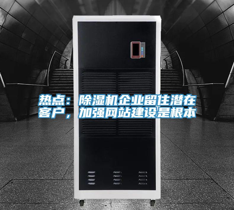 熱點(diǎn)：除濕機(jī)企業(yè)留住潛在客戶，加強(qiáng)網(wǎng)站建設(shè)是根本