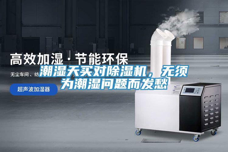 潮濕天買對除濕機(jī)，無須為潮濕問題而發(fā)愁