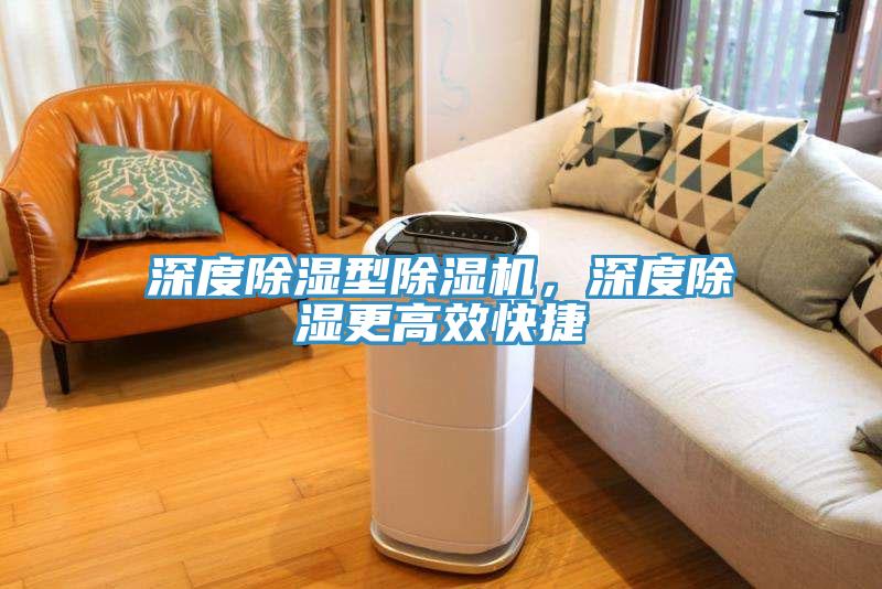 深度除濕型除濕機，深度除濕更高效快捷