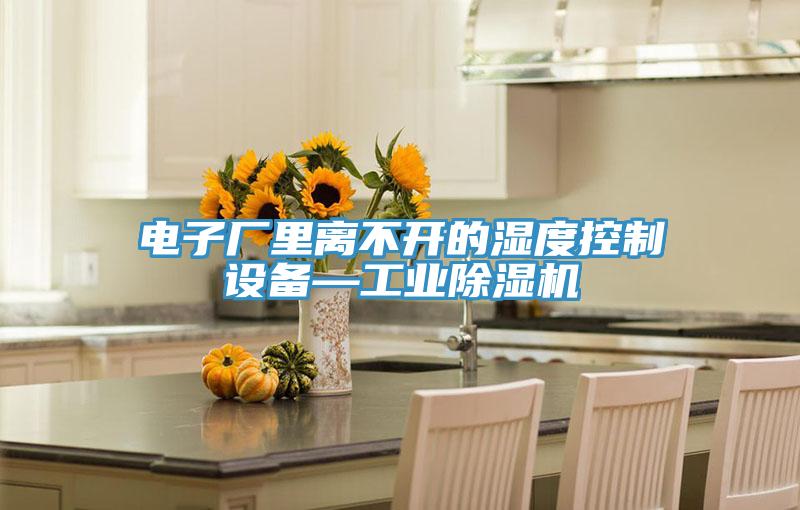 電子廠里離不開的濕度控制設(shè)備—工業(yè)除濕機(jī)