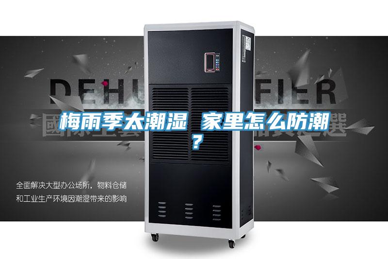 梅雨季太潮濕 家里怎么防潮？