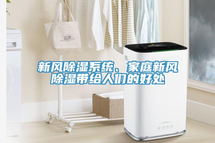 新風(fēng)除濕系統(tǒng)、家庭新風(fēng)除濕帶給人們的好處