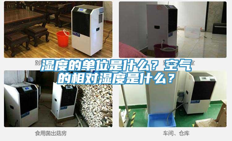 濕度的單位是什么？空氣的相對(duì)濕度是什么？
