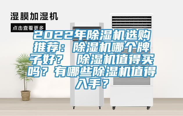 2022年除濕機(jī)選購?fù)扑]：除濕機(jī)哪個牌子好？ 除濕機(jī)值得買嗎？有哪些除濕機(jī)值得入手？
