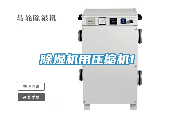 除濕機用壓縮機1