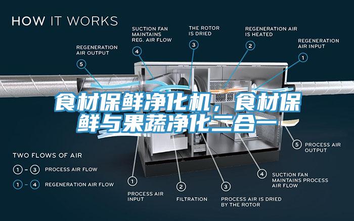 食材保鮮凈化機(jī)，食材保鮮與果蔬凈化二合一