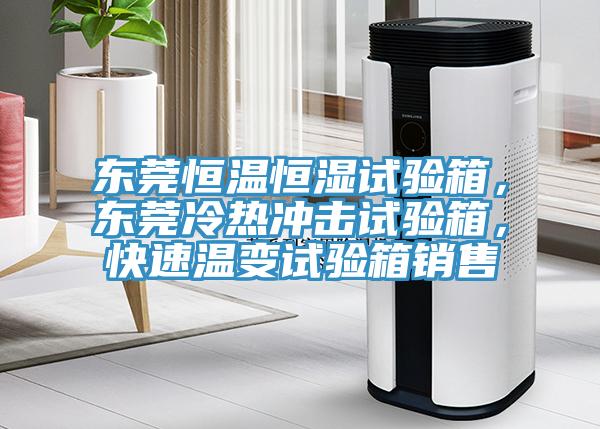 東莞恒溫恒濕試驗(yàn)箱，東莞冷熱沖擊試驗(yàn)箱，快速溫變試驗(yàn)箱銷售