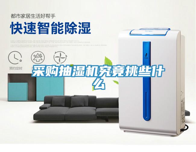 采購抽濕機究竟挑些什么