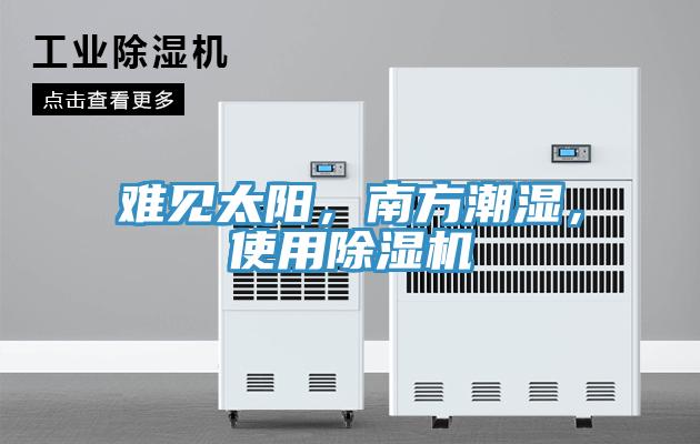 難見太陽(yáng)，南方潮濕，使用除濕機(jī)