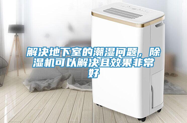 解決地下室的潮濕問題，除濕機可以解決且效果非常好