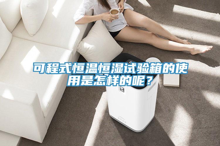 可程式恒溫恒濕試驗箱的使用是怎樣的呢？