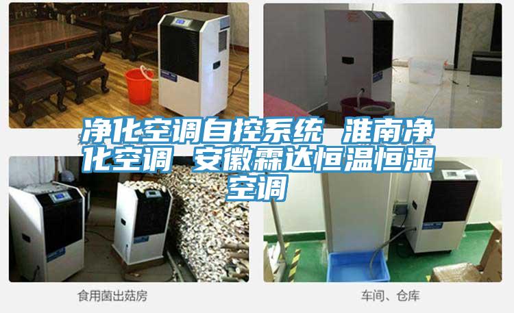 凈化空調(diào)自控系統(tǒng) 淮南凈化空調(diào) 安徽霖達(dá)恒溫恒濕空調(diào)