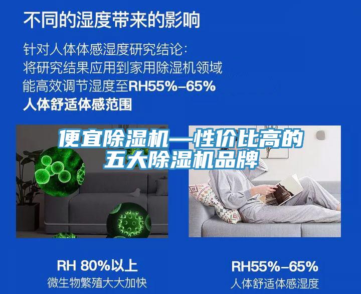 便宜除濕機—性價比高的五大除濕機品牌