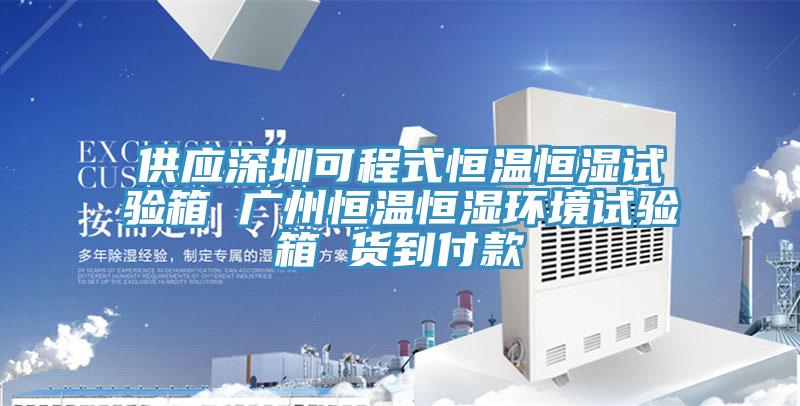 供應(yīng)深圳可程式恒溫恒濕試驗(yàn)箱 廣州恒溫恒濕環(huán)境試驗(yàn)箱 貨到付款