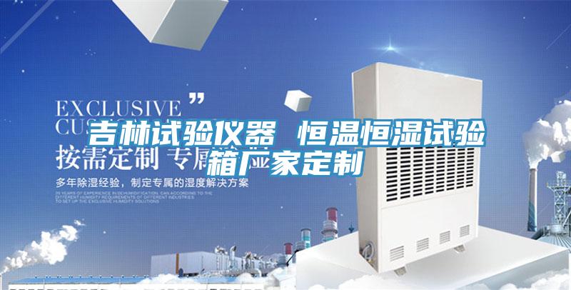吉林試驗儀器 恒溫恒濕試驗箱廠家定制