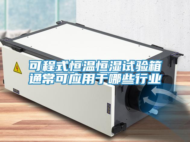 可程式恒溫恒濕試驗(yàn)箱通?？蓱?yīng)用于哪些行業(yè)
