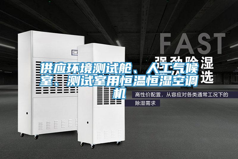 供應(yīng)環(huán)境測試艙、人工氣候室、測試室用恒溫恒濕空調(diào)機(jī)