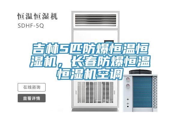 吉林5匹防爆恒溫恒濕機，長春防爆恒溫恒濕機空調(diào)