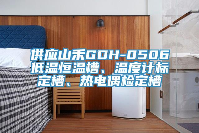 供應(yīng)山禾GDH-0506低溫恒溫槽、溫度計(jì)標(biāo)定槽、熱電偶檢定槽