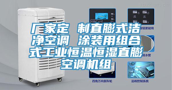 廠家定 制直膨式潔凈空調(diào) 涂裝用組合式工業(yè)恒溫恒濕直膨空調(diào)機組