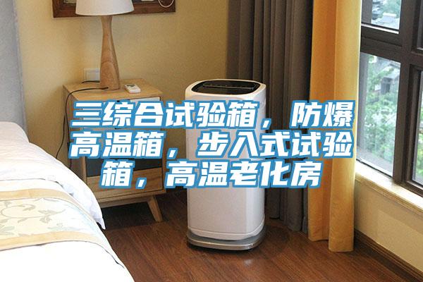 三綜合試驗箱，防爆高溫箱，步入式試驗箱，高溫老化房