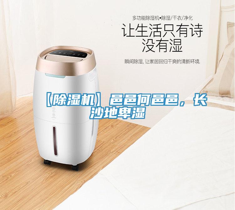 【除濕機】邑邑何邑邑，長沙地卑濕
