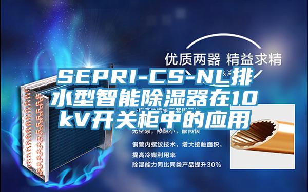 SEPRI-CS-NL排水型智能除濕器在10kV開(kāi)關(guān)柜中的應(yīng)用