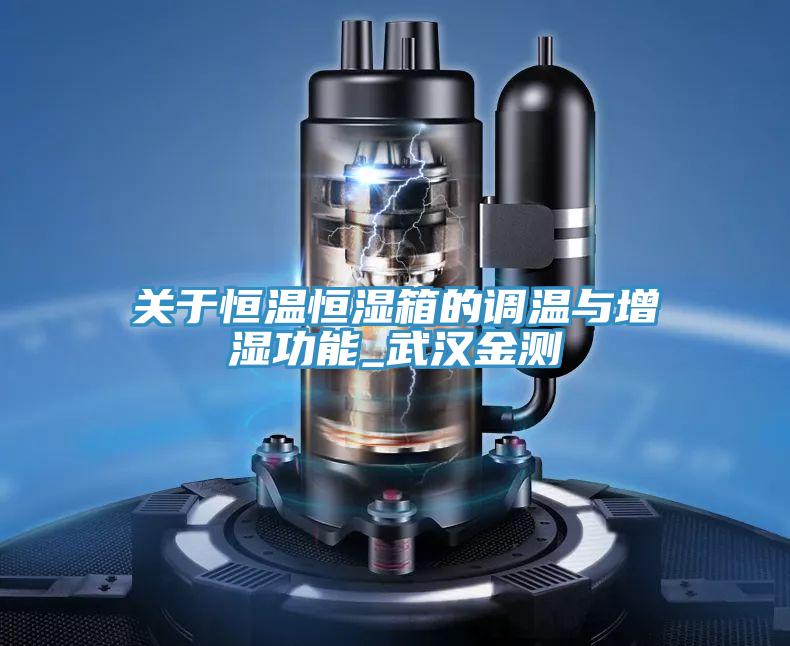 關(guān)于恒溫恒濕箱的調(diào)溫與增濕功能_武漢金測(cè)