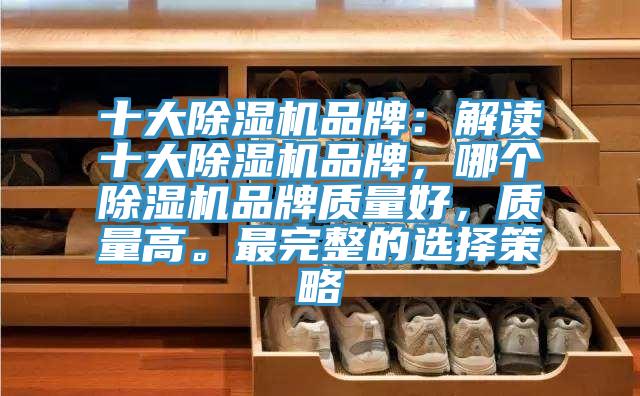 十大除濕機(jī)品牌：解讀十大除濕機(jī)品牌，哪個(gè)除濕機(jī)品牌質(zhì)量好，質(zhì)量高。最完整的選擇策略
