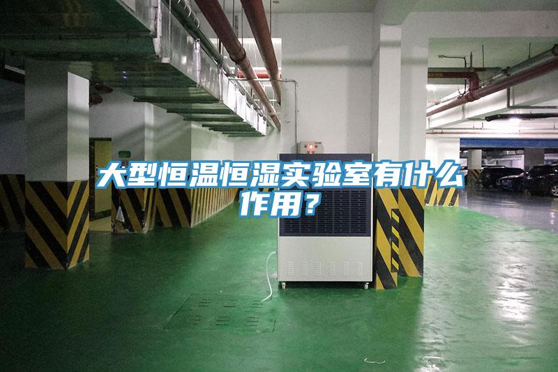 大型恒溫恒濕實驗室有什么作用？